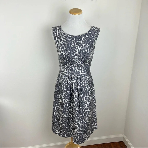 Kate Spade Deanna Cheetah Silk Sheath Pocket Dress - Picture 1 of 10